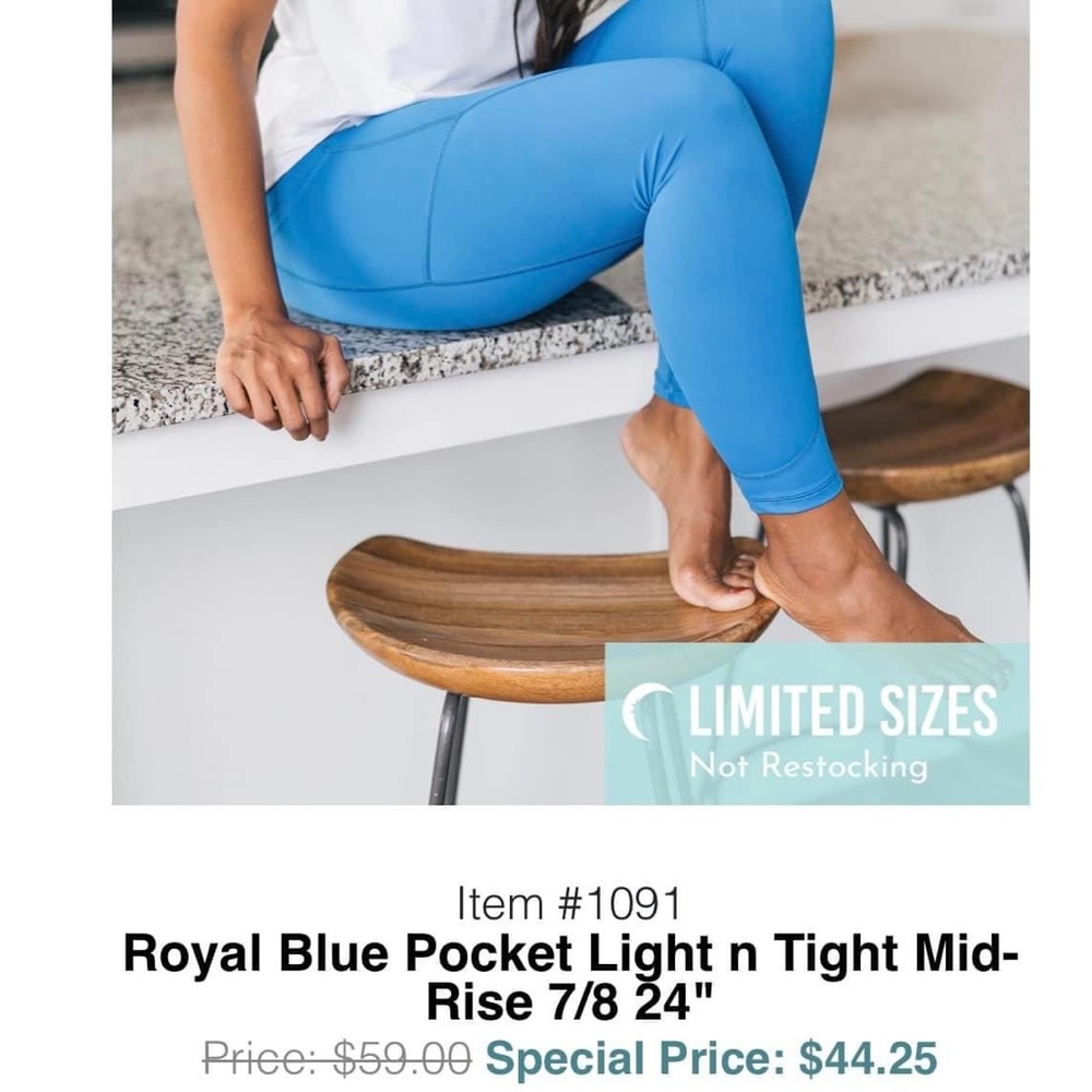 ZYIA Royal Blue Pocket Light & Tight